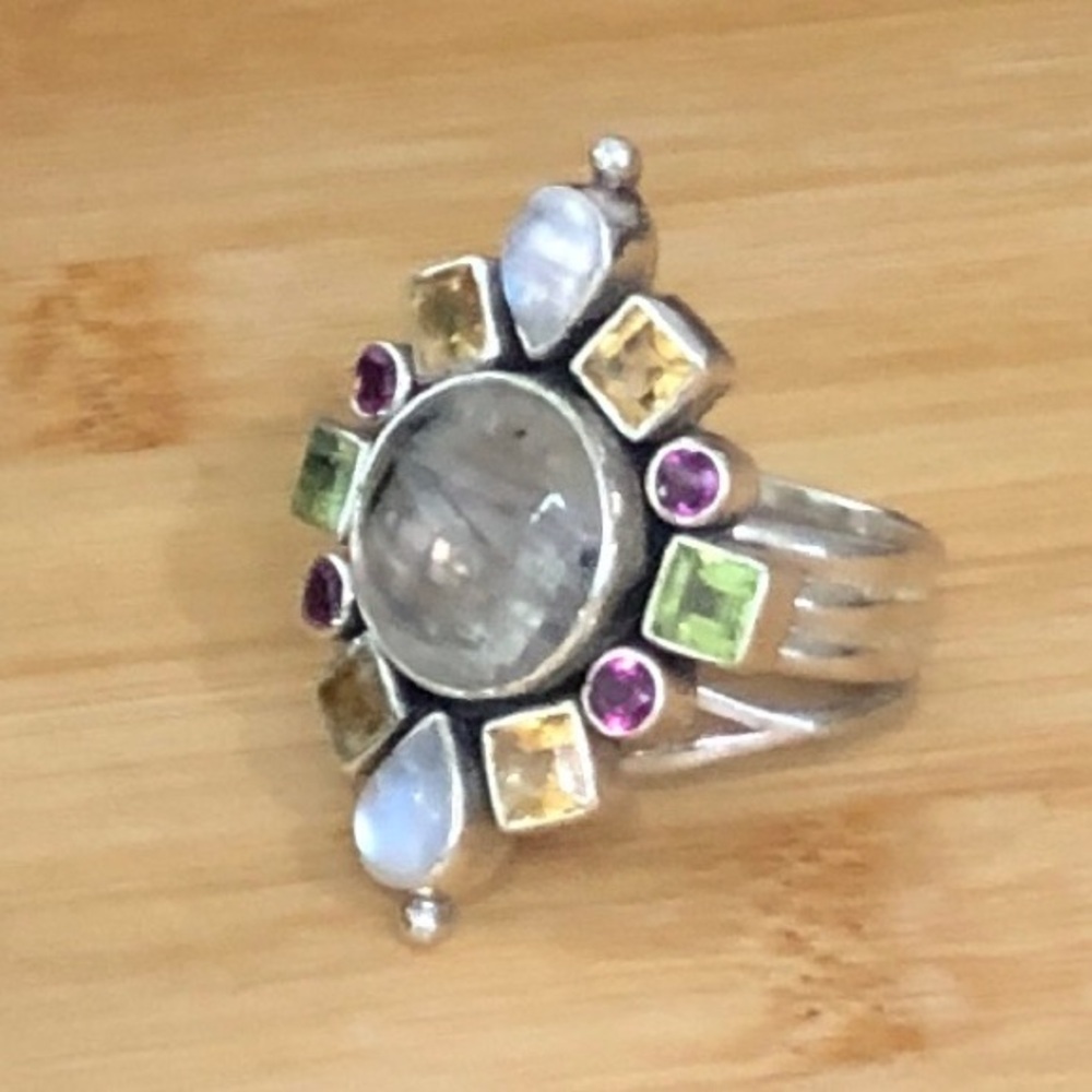 $129 Limited Edition Nicky Butler Estate Ring  #294/600 RARE  Size 10 & 1/4